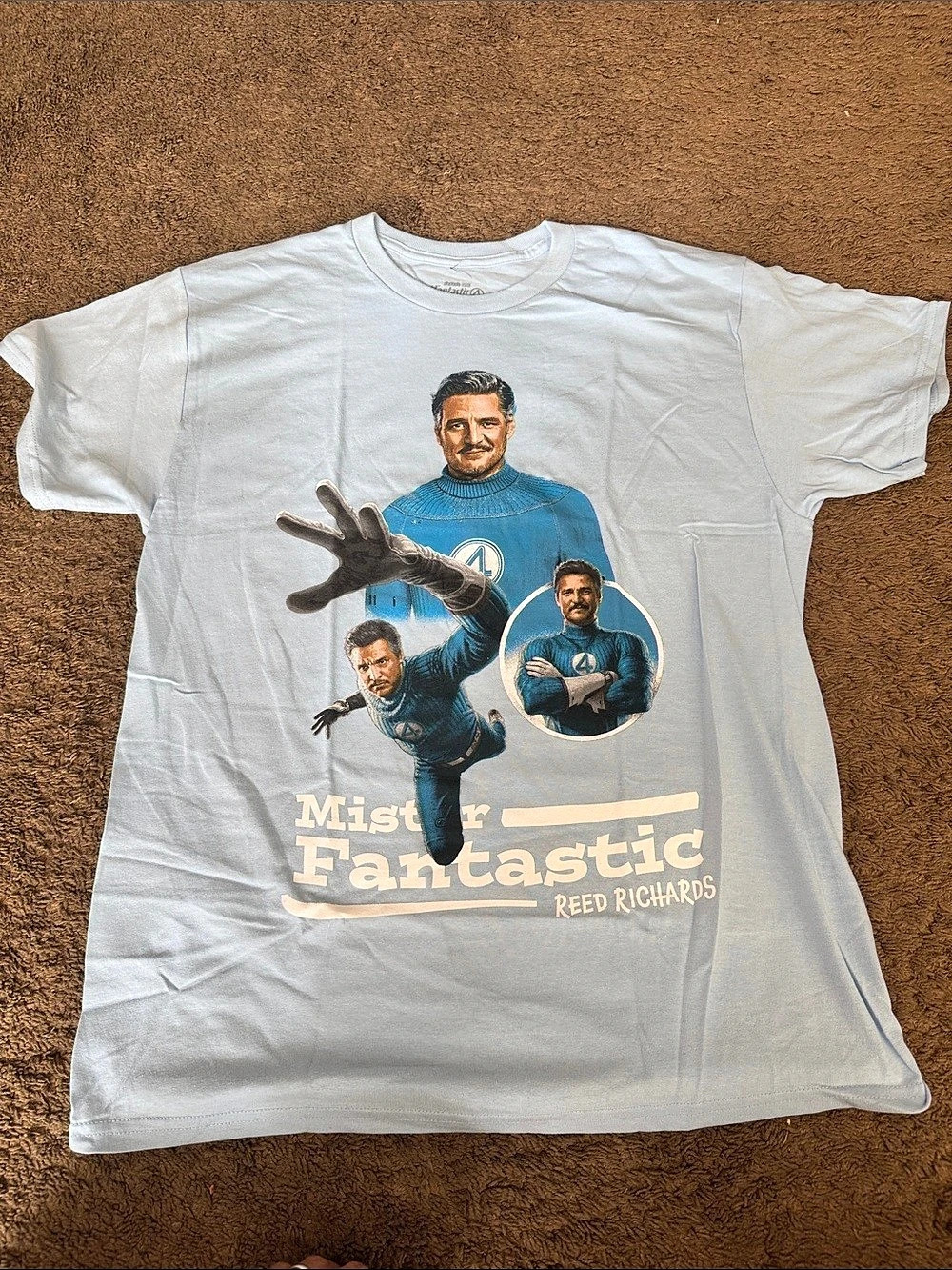 Marvel Fantastic Four Mister Fantastic Reed Richards graphic tee Graphic Tee